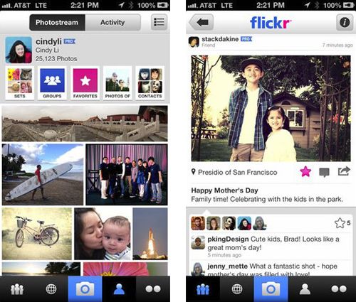 Flickr iPhone App