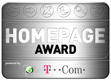 Homepage Award von Giga