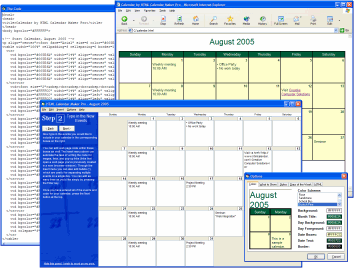 html-kalender