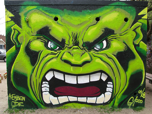 Hulk Graffiti