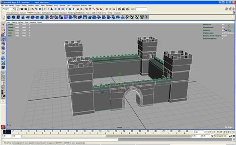 3D Schloss erstellen
