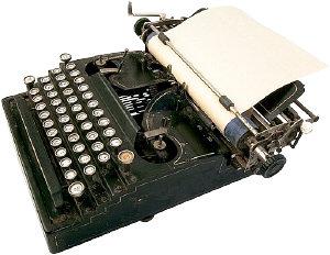 Schreibmaschine - Texte schreiben