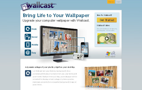 Wallcast - Eigene Wallpaper erstellen