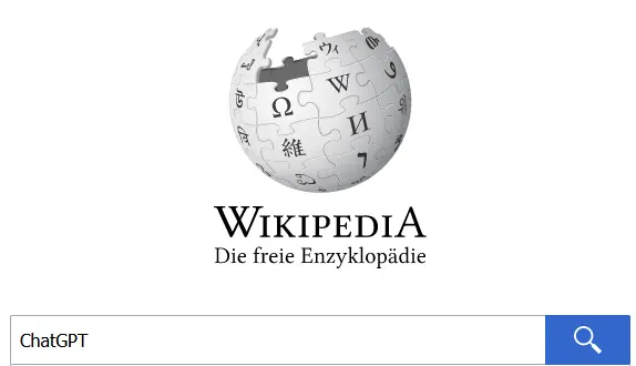 Wikipedia ChatGPT